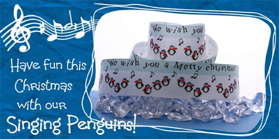 singing penguin ribbon